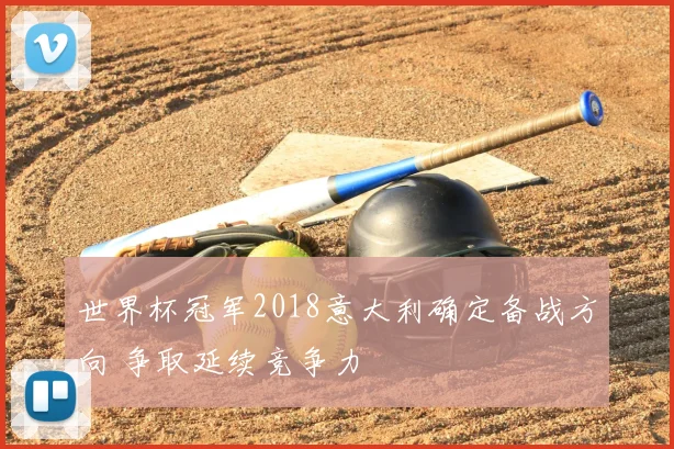 世界杯冠军2018意大利确定备战方向 争取延续竞争力