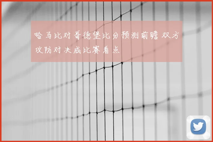 哈马比对哥德堡比分预测前瞻 双方攻防对决成比赛看点